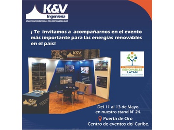 K&V Engineering present at the 5th Renewable Meeting and Fair LATAM