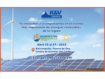 K&V Engineering present at the 6th LATAM Renewables Meeting and Trade Show